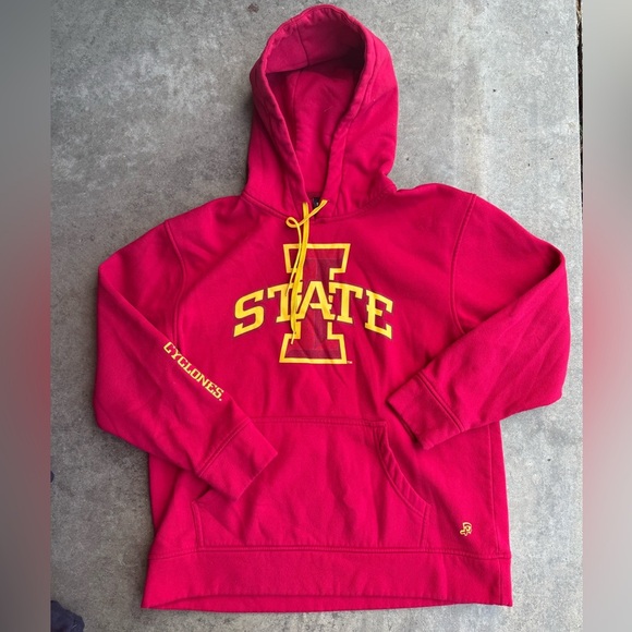 Iowa Cyclone red Football sweatshirt - Picture 1 of 3